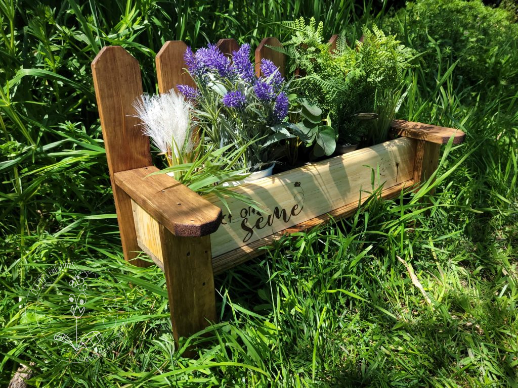 Jardiniere Banc • © AHM Créations