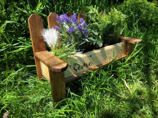 Jardiniere Banc • © AHM Créations