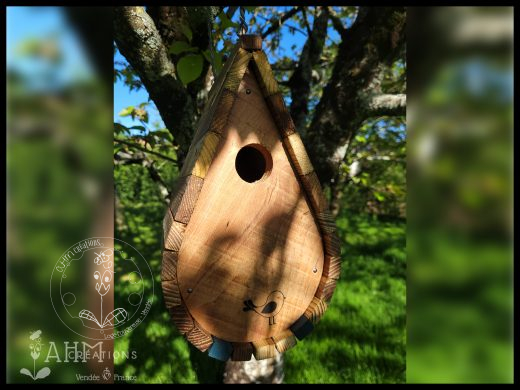 Nichoir Ousieaux - modele raindrop • © AHM Créations