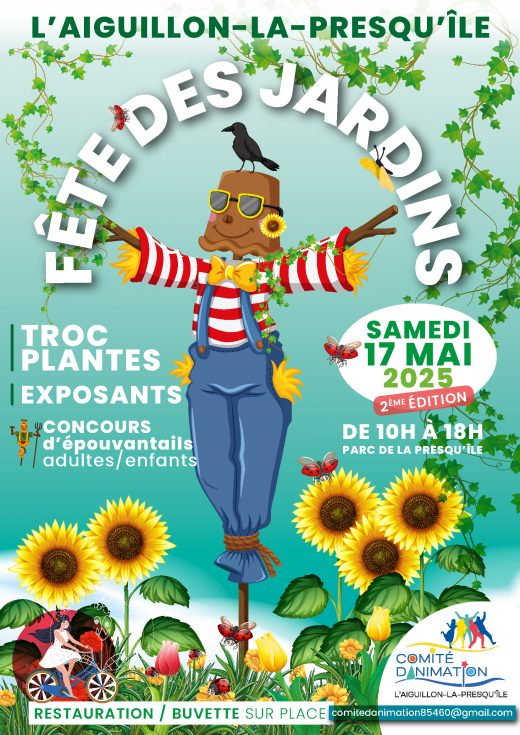 Aiguillon la Presqu'île • 2eme Fête des Jardins • Samedi 17 Mai 2025