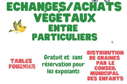 Echanges/Achats Vegeteux entre Particuliers • Asso. Vies de Jardins • La Chataignerie • 27 Septembre 2025