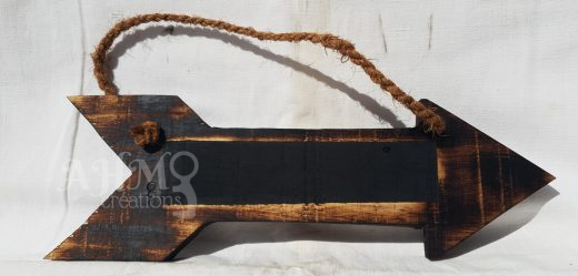 Flèche en Bois Upcycle • © AHM Créations