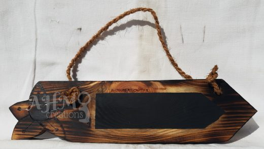 Flèche Fleur en Bois Upcycle • © AHM Créations