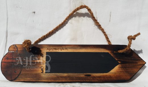 Flèche Coccinelle en Bois Upcycle • © AHM Créations